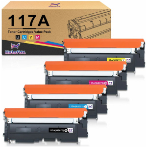 4 Toner 117A pour HP Color