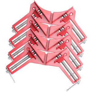 Lot de 4 pinces à angle droit de 90 degrés