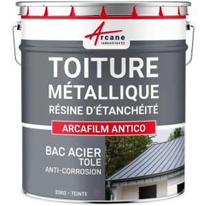 Peinture d’étanchéité toiture métallique bac acier