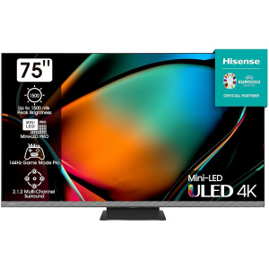 Hisense 75U8KQ Mini LED 4K ULED Smart TV