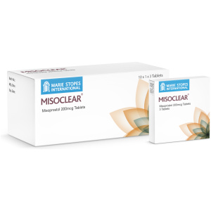 Misoclear (misoprostol) 200mg – Boite de 10 comprimés