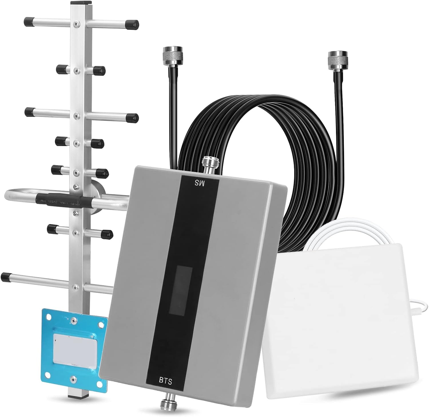 5 Autocollants Amplificateur De Signal Téléphone - Adhésif Arrière, Pour Améliorer La Réception - Pour Mobiles, Talkies-walkies
