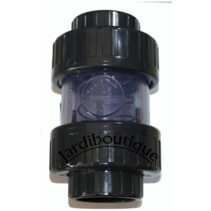 Clapet anti-retour – Inox – Diamètre 32 mm