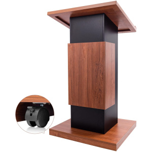 Grand podium en bois massif