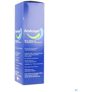 Androgel Gel transdermique à base de testostérone