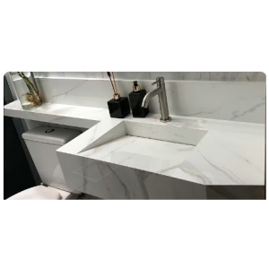 Lavabos et Accessoires de Douche Personnalisés en Marbre