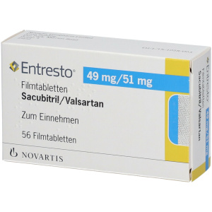 Entresto 49 mg/51 mg – Comprimés filmés (B/56)