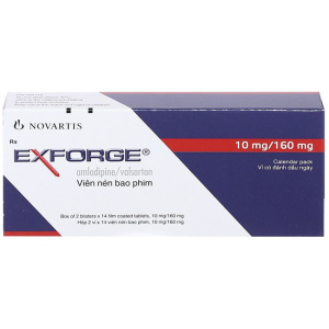 Exforge (amlodipine + valsartan) antihypertenseur