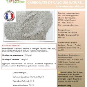 Carbonate de calcium