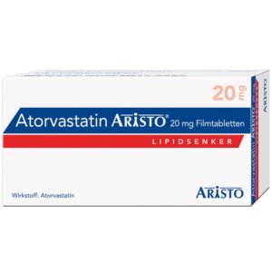 Atorvastatin Aristo 20 mg – 100 comprimés