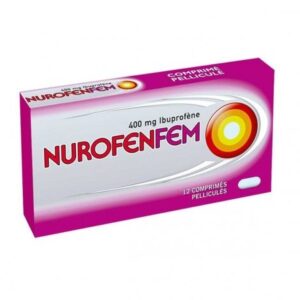 Nurofenfem 400 mg contre Règles douloureuses 12 comprimés Pelliculés