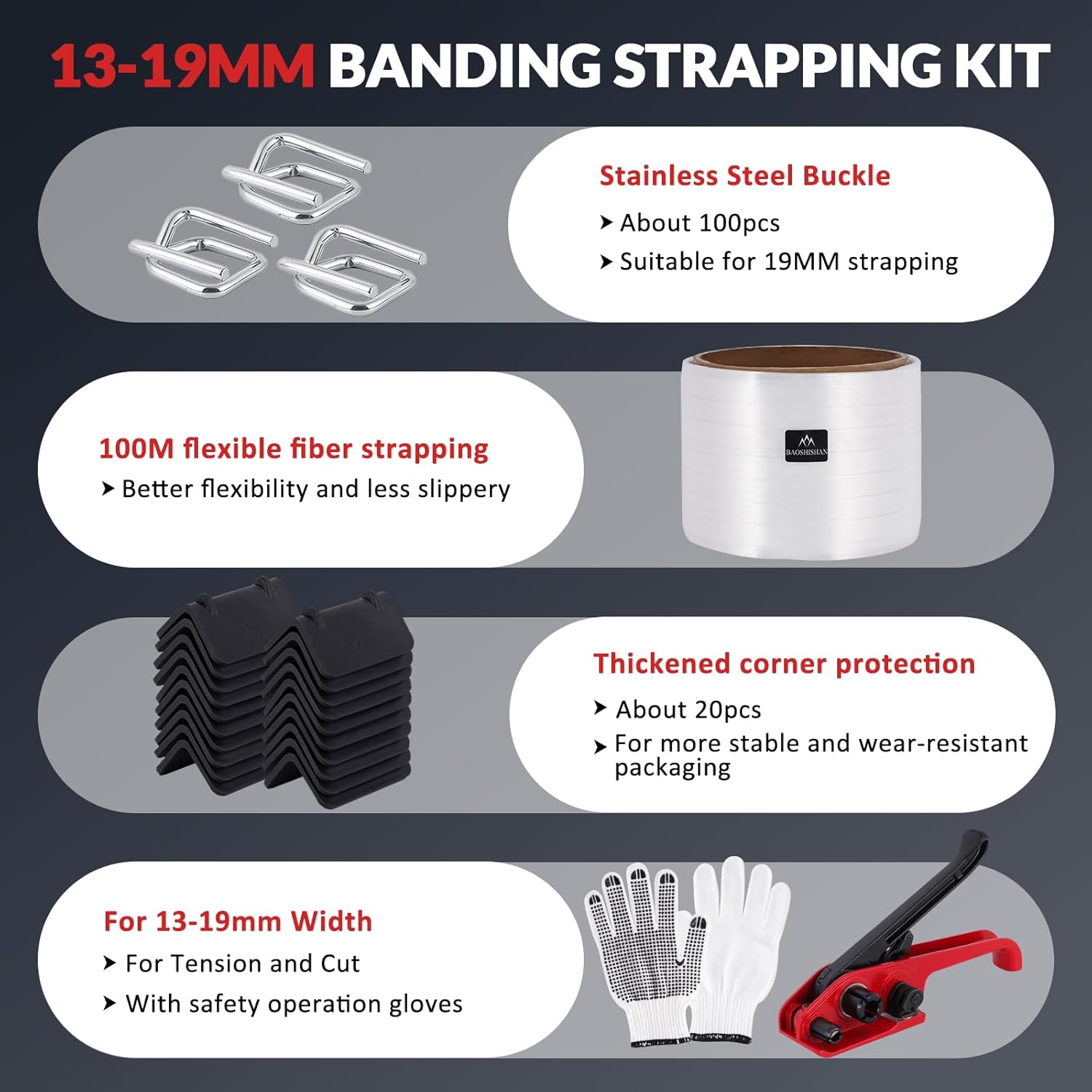 Kit d’outils de cerclage manuel – Image 16