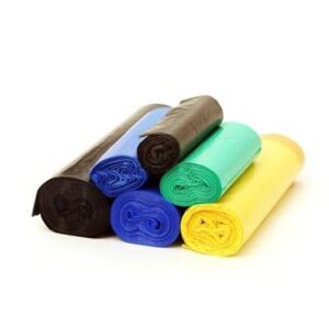 Rouleaux de sac poubelles generiques multi-colors