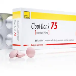 💊 Clopi-Denk 75 – Anti-agrégant plaquettaire (Clopidogrel 75 mg)
