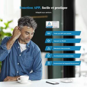 Détecteur de fumée interconnecter avec Station de Base