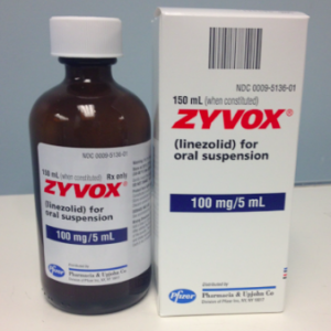 Linezolide (Zyvox® ou génériques) – antibiotique