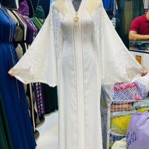 Abaya “Parure de l’Orient” – Détails Bijoux