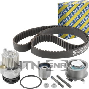 kit de distribution + pompe a eau KDP457.491 de marque SNR pour Volkswagen