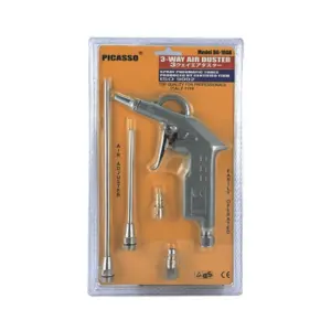 Pistolet Soufflette à Air Comprimé Multi-Embouts