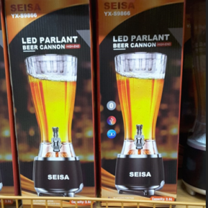 Distributeur de Boissons / Tour à Bière SEISA avec Base Multimédia – Capacité 2.5L