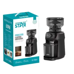 Moulin à Café Électrique de Précision Winning Star (Modèle ST-9822)