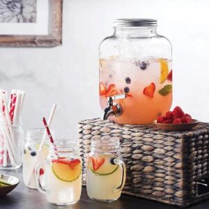 Distributeur de Boissons en Verre Danny Home – Drinks Dispenser (Capacité : 8L)