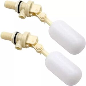 Lot de 2 vannes à flotteur automatiques pour abrevoirs de bétail