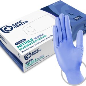 Gants d’examen en nitrile ou latex