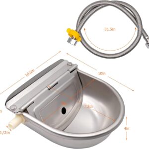 Abreuvoir Automatique en Acier Inoxydable pour bétail