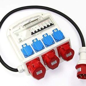 Coffret de distribution électrique étanche
