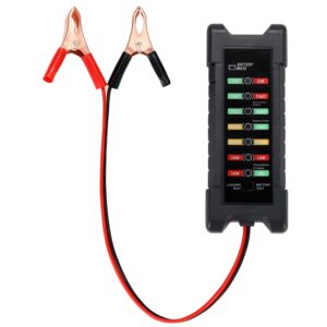 Testeur de batterie de voiture 12V 24V & testeur d’alternateur