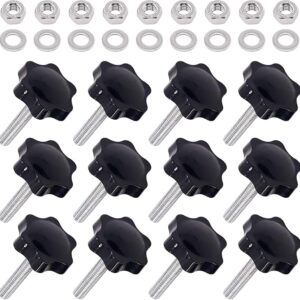 20Pcs Black Metal Clamping Star