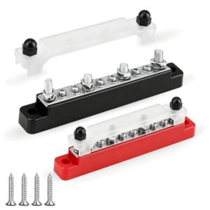 2 Barres de Distribution 12V-48V DC 150A