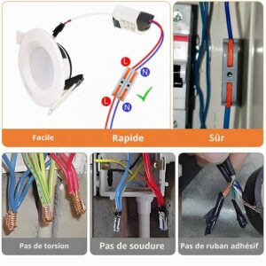 Connecteurs Electriques Rapide – 26 Pièces