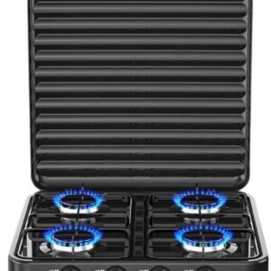 Réchaud à Gaz 4 Feux avec Couvercle SOKANY SK-6004 – 8.8 KW