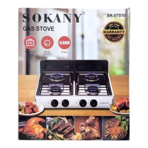 Réchaud à Gaz 4 Brûleurs SOKANY SK-07010 – 8.8 KW