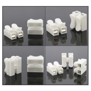 100Pcs Connecteur Ressort Rapide CH2