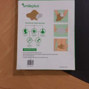 Patches Anti-Douleur Cervicales & Cervico-Dorsales Smileplus (Boîte de 10)