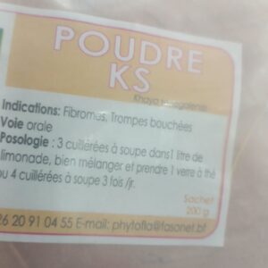 Poudre KS (Khaya senegalensis) – Anti-Fibromes
