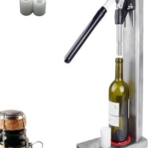Boucheuse manuelle en acier inoxydable pour bouteilles de vin